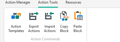 Accessing the Templates Menu