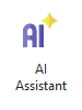 AI Assistant button in ribbon
