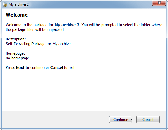 Standard theme installer — traditional dialog box layout with minimal chrome
